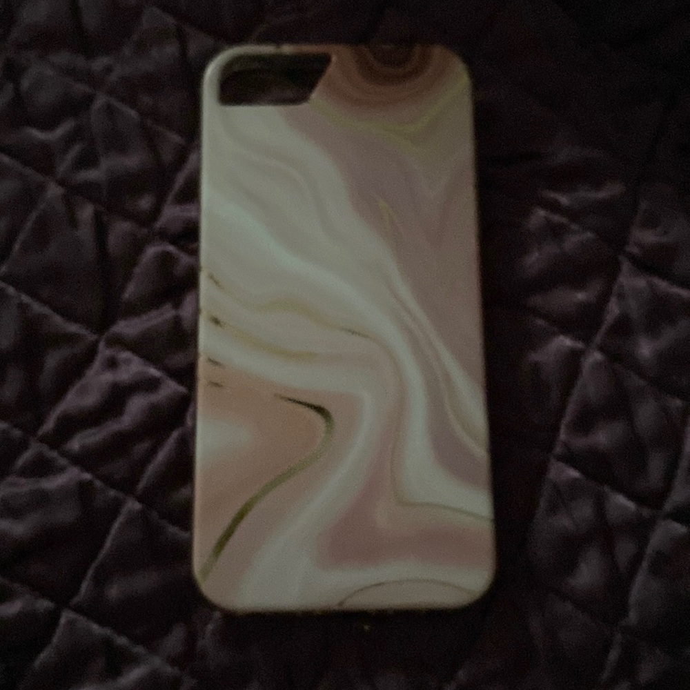 Pink marble case